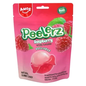 Peelerz, ζελεδάκια raspberry, Amos, 65γρ