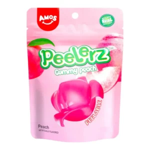 Peelerz, ζελεδάκια ροδάκινο, Amos, 65γρ