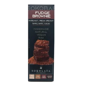 Μπάρα σοκολάτας με χουρμά, Fudge Brownie, Χωρίς Ζάχαρη, Αγαπητός, 60γρ