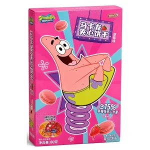 Μπισκότα σάντουιτς, φράουλα, SpongeBob, 80γρ