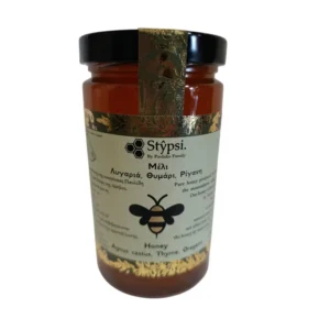 Μέλι με Λυγαριά, Θυμάρι, Ρίγανη, Stypsi, Στύψη Λέσβου, 450γρ