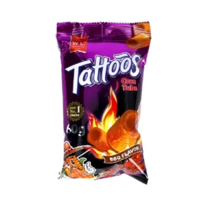 Σνάκ Tattoos, corn tube, bbq, W.L., 60γρ