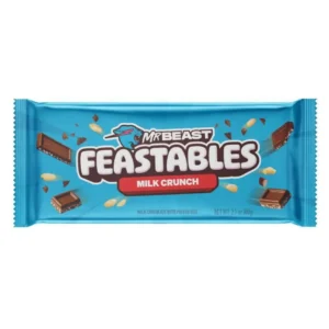 Σοκολάτα γάλακτος crunch, Mr Beast, Feastables, 60γρ